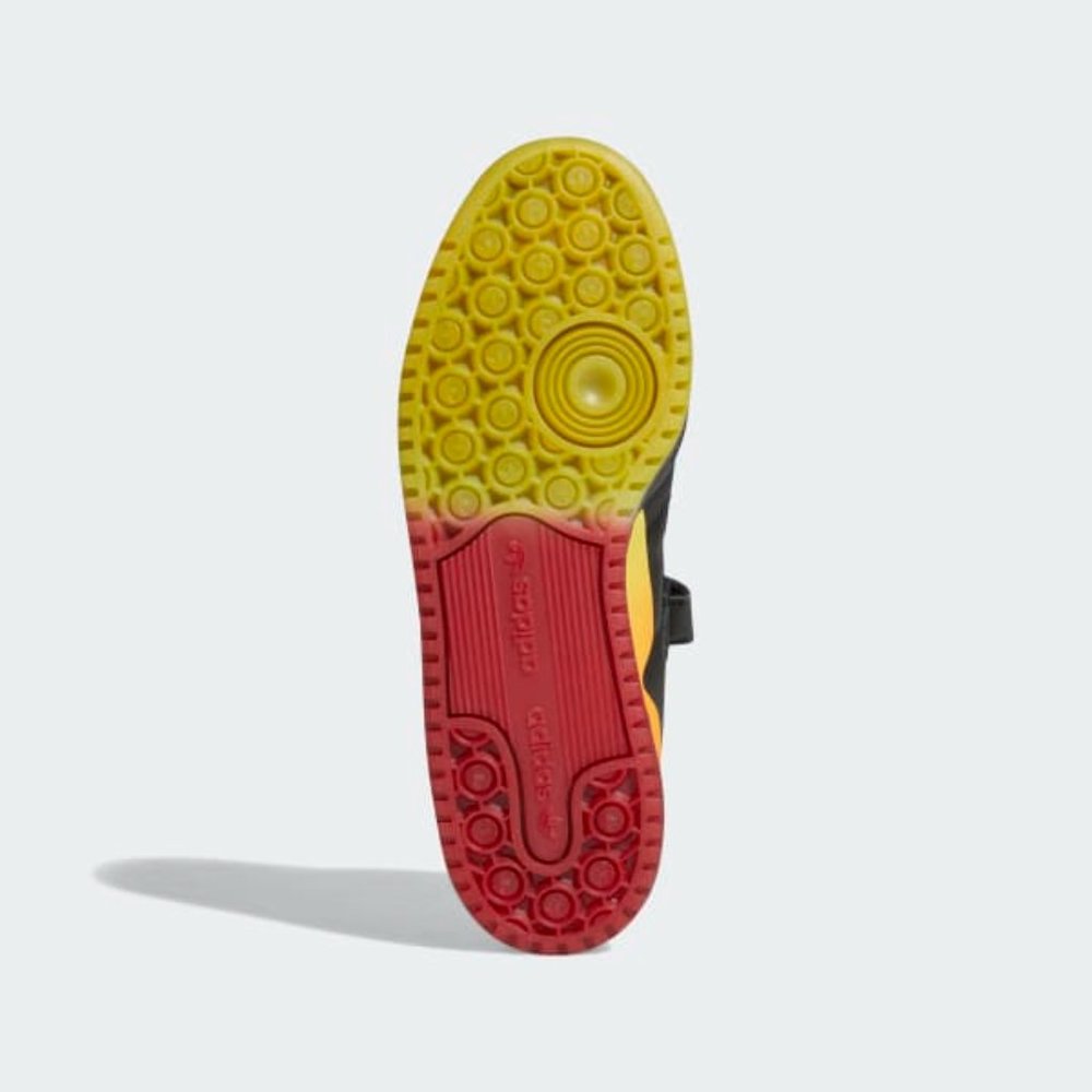 Adidas Originals Forum Low Mens Leather Sneaker Shoes Black FZ5891 NEW Size 13 - Picture 7 of 9